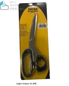 Contoh Gunting Serbaguna Kertas dan Kain Joyko Scissors SC-858 merek Joyko