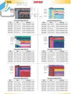 Kantong Poket Resleting Dokument Joyko Document Bag DCB-34 B5 (Kombinasi)